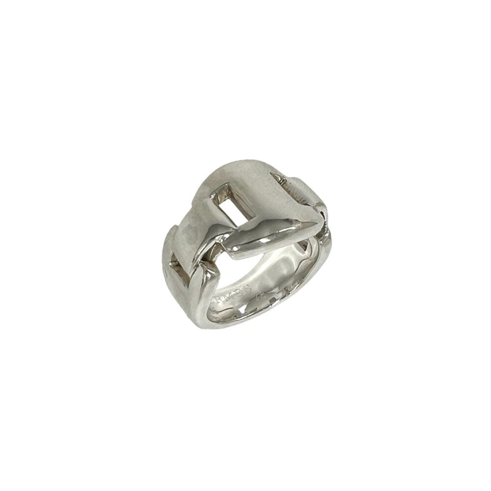HERMES Silver Ring #48